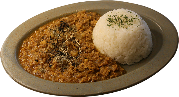 〆のスパイスカレー